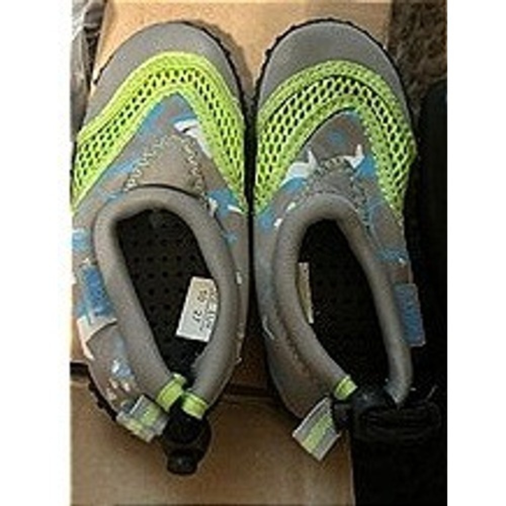 Norty Kids Water Sandals Light Smoke Grey Laser Blue DJ6040-002